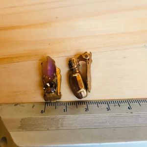 vintage clip on earrings